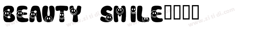 Beauty Smile字体转换